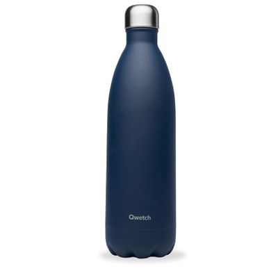 Bouteille isotherme Granite Bleue 1L